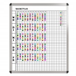 Klassen-Plantafel,  8 Stunden Mo-Fr, für 20 Klassen, 103x97 cm, 